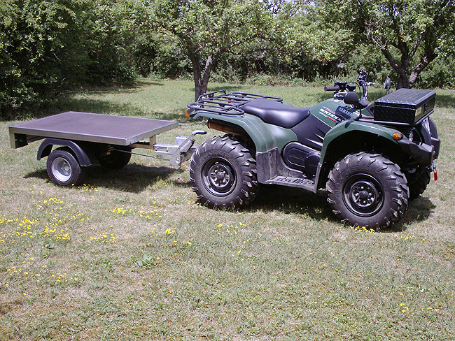 Anfahrbügel Quad - PKW-Anhänger⁠ - Fahrradanhänger