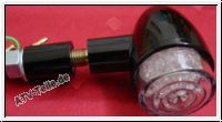 Mini LED Blinker wei, rund