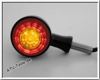 Rcklicht/Blinker LED COLORADO, schwarz (Paar)