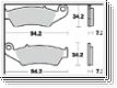 Scheibenbremsbelag MCB669SI/LMP294OR mit ABE