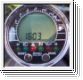 Tachometer und Drehzahlmesser mit Kraftstoffanzeige