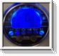 Tachometer und Drehzahlmesser mit Kraftstoffanzeige, Alu-Gehuse