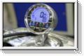 Tachometer und Drehzahlmesser mit Kraftstoffanzeige, Alu-Gehuse