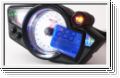 Tacho Koso RX1N GP-Style blau beleuchtet