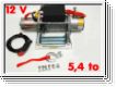 Elektrowinde Seilwinde PS 12000 / 5,4 Tonnen, 12 Volt 12000